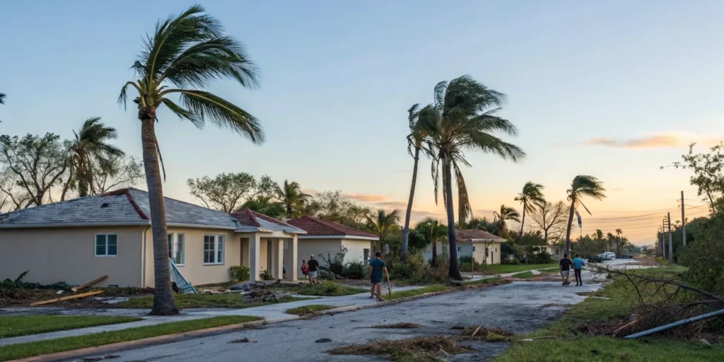 Hurricane Damage Restoration in Wellington, FL