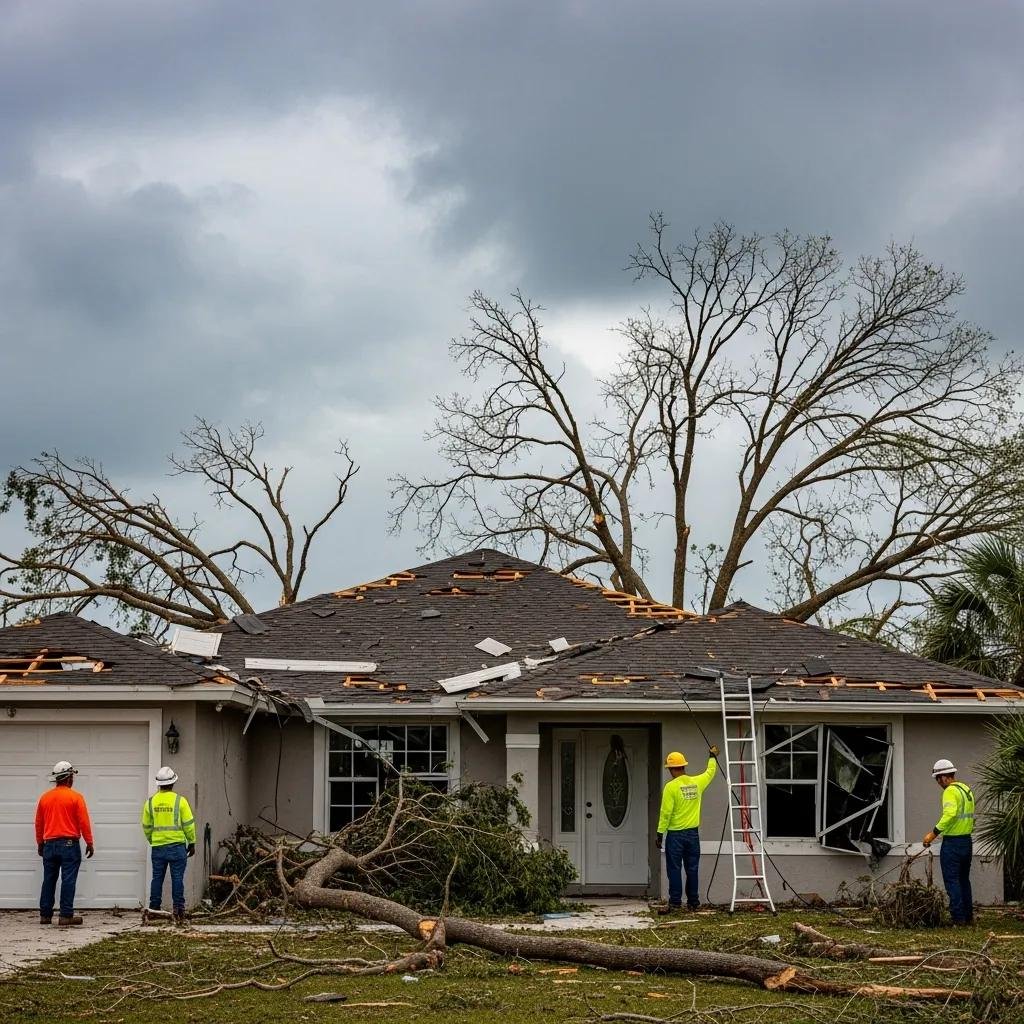 Hurricane Damage Restoration Services for Wellington and Palm Beach County